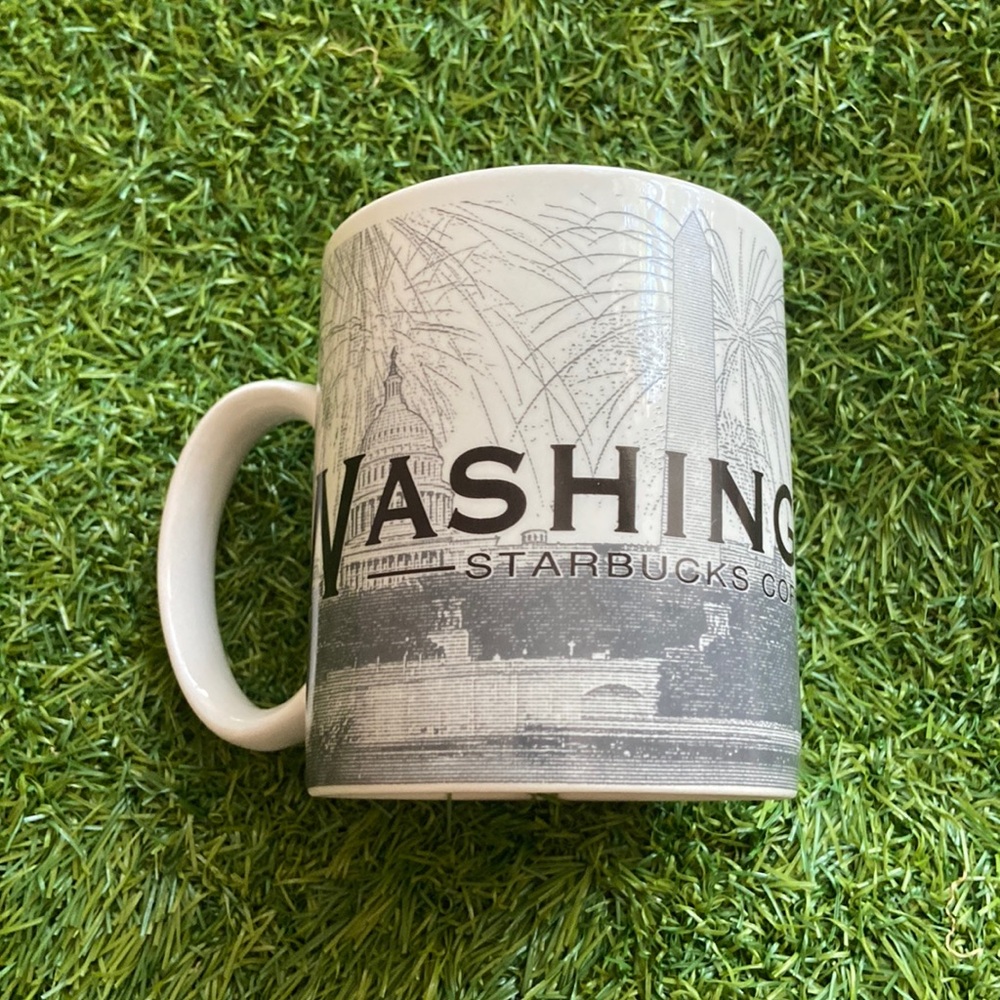 Vintage Starbucks Washington DC Skyline Series 2002 mug
